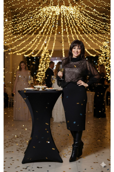 Платье Vittoria Queen 27353 черный - фото 1