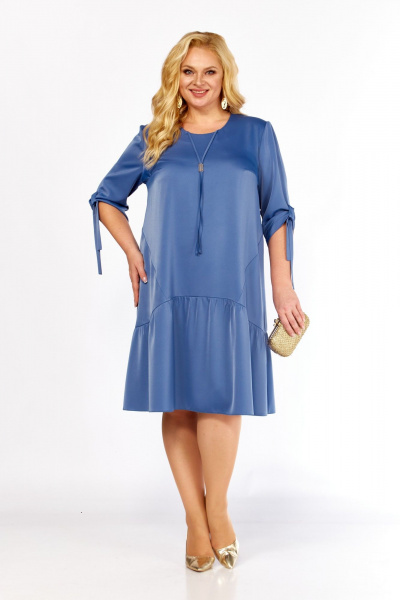 Платье Tensi 399 голубой - фото 2