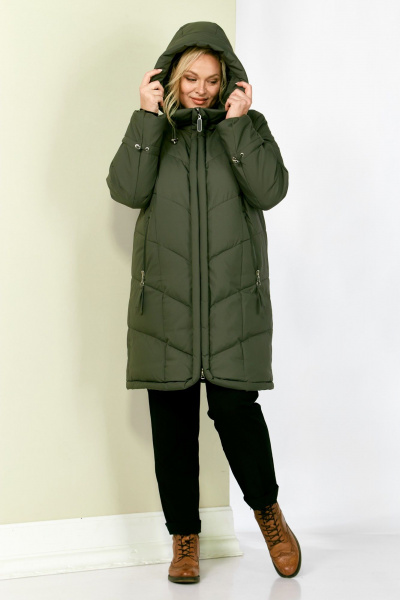 Пальто Shetti 2204 лесной - фото 1