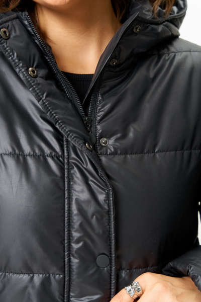 Пальто ANASTASIA MAK 1026 черный - фото 6