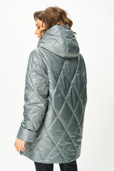 Полупальто ANASTASIA MAK 1055-1 мох - фото 3