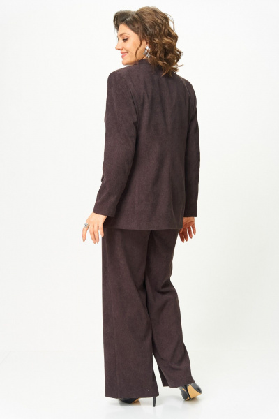 Блейзер ANASTASIA MAK 1304 коричневый - фото 12