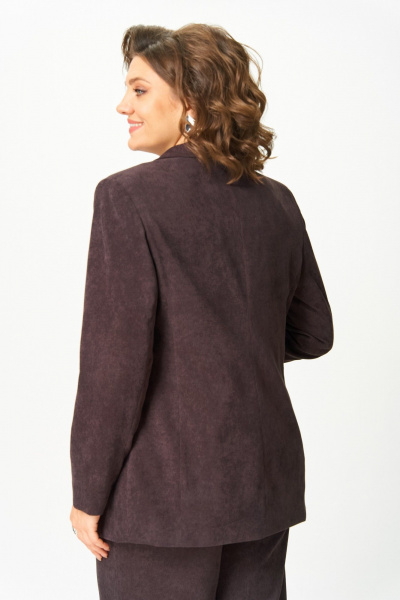 Блейзер ANASTASIA MAK 1304 коричневый - фото 8