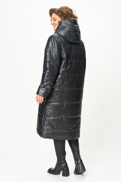 Пальто ANASTASIA MAK 3011 черный - фото 8