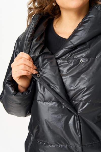 Пальто ANASTASIA MAK 3011 черный - фото 6