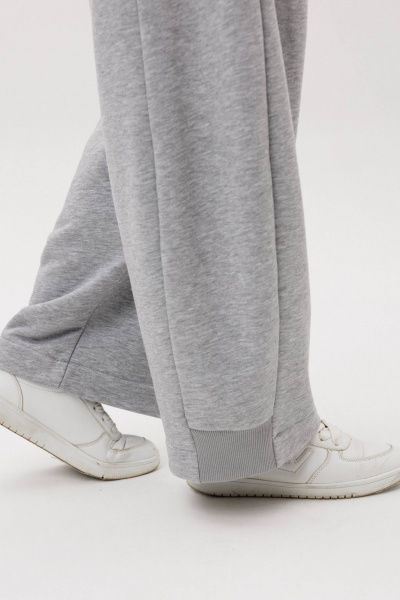 Брюки, жакет Anastasia 1299 серый_меланж - фото 6