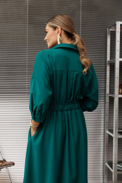 Платье Anastasia 1229.1 изумруд - фото 6