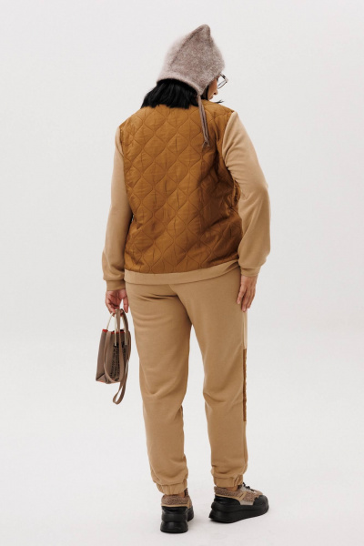 Брюки, джемпер Anastasia 1137.3 карамель - фото 6