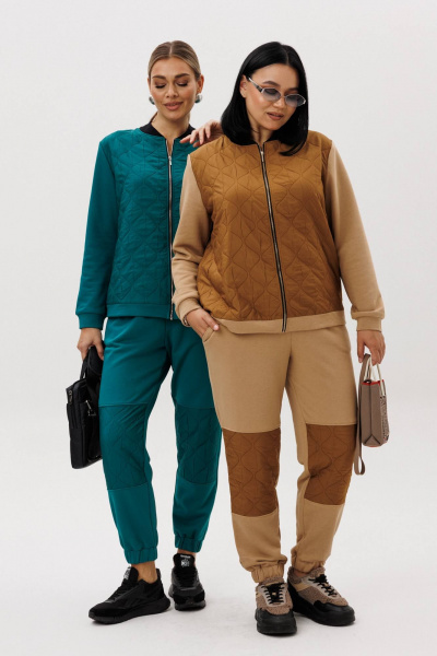 Брюки, джемпер Anastasia 1137.3 карамель - фото 2