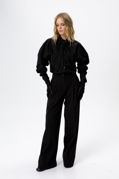 Брюки PiRS 6261 черный - фото 3