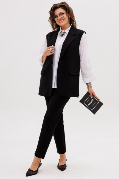 Брюки Anelli 1743 стриж - фото 9