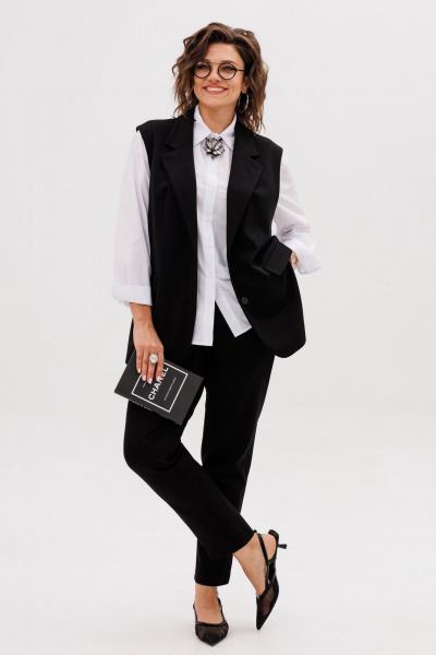 Брюки Anelli 1743 стриж - фото 6