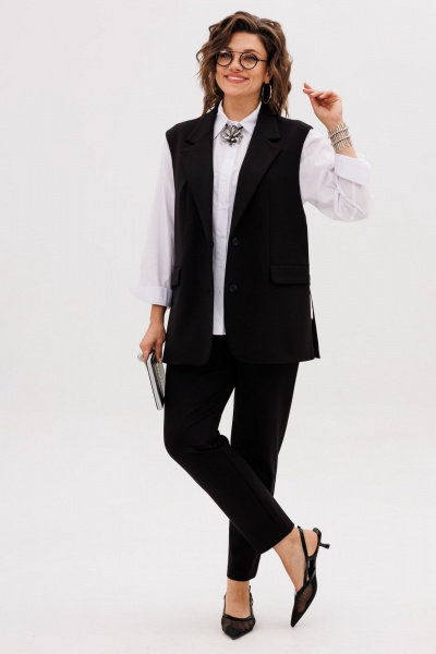 Брюки Anelli 1743 стриж - фото 4