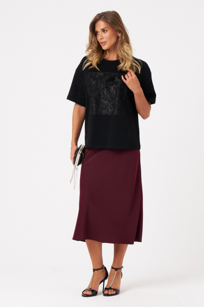 Джемпер Панда 114440 черный - фото 1