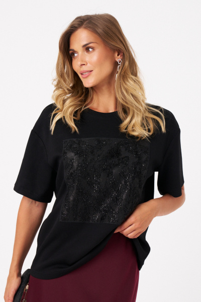 Джемпер Панда 114440 черный - фото 3