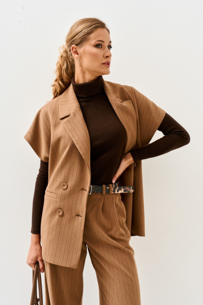 Жилет Mars design 1041 бежевый - фото 14