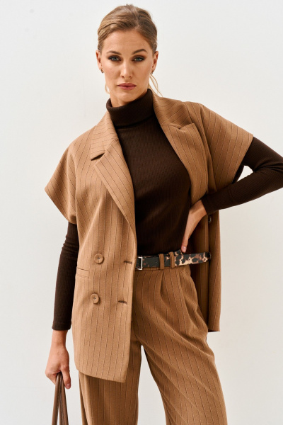 Жилет Mars design 1041 бежевый - фото 13