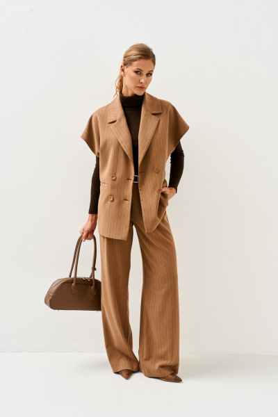 Жилет Mars design 1041 бежевый - фото 11