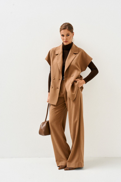 Жилет Mars design 1041 бежевый - фото 9