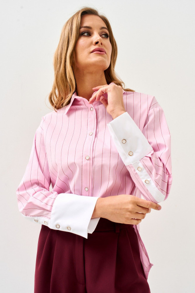 Блуза Mars design 1044 розовый - фото 8