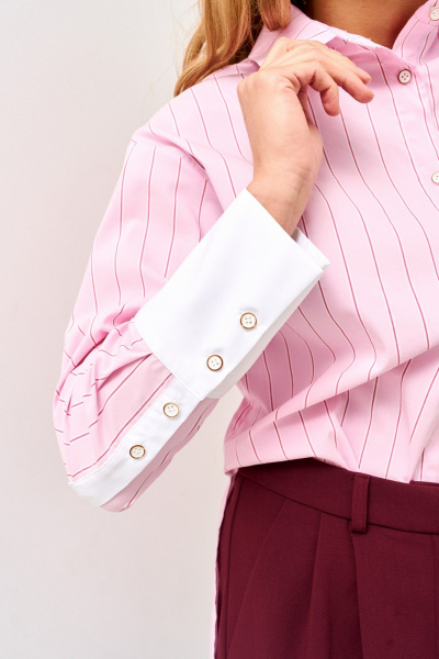 Блуза Mars design 1044 розовый - фото 4