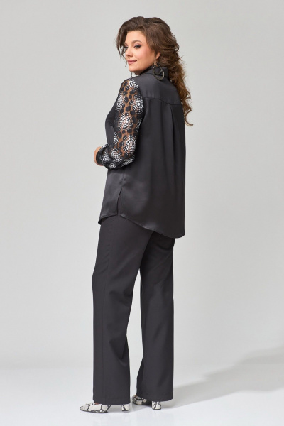 Блуза, брюки Fita 1353 черный - фото 8