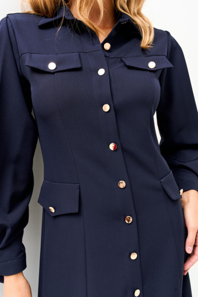 Платье Mars design 1047 синий - фото 7