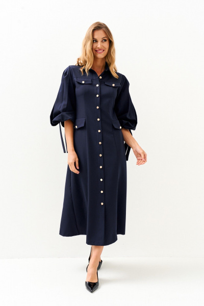 Платье Mars design 1047 синий - фото 3