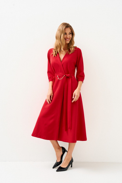 Платье Mars design 1050 красный - фото 4
