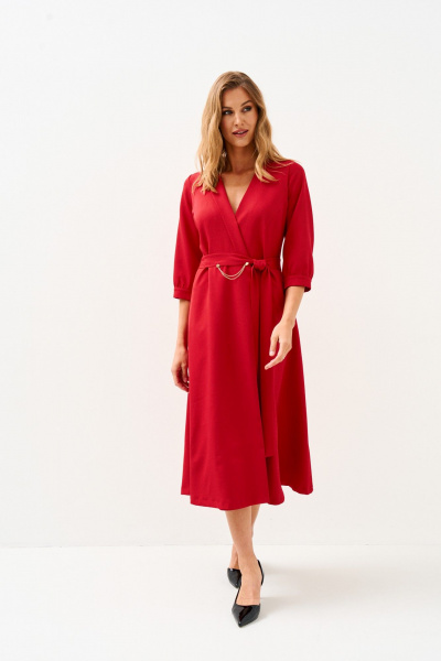 Платье Mars design 1050 красный - фото 3
