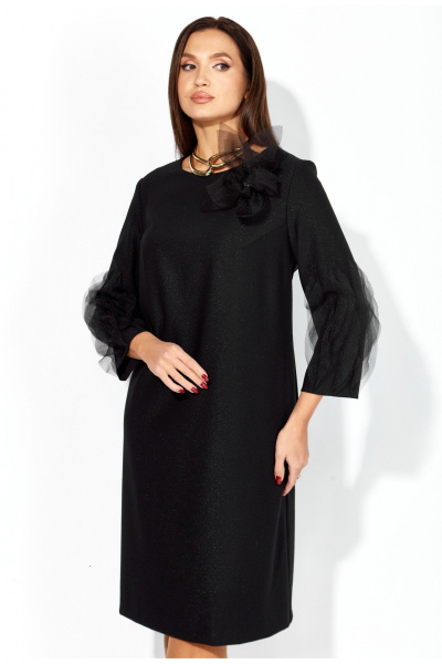 Брошь, платье TAiER 1407 черный - фото 2