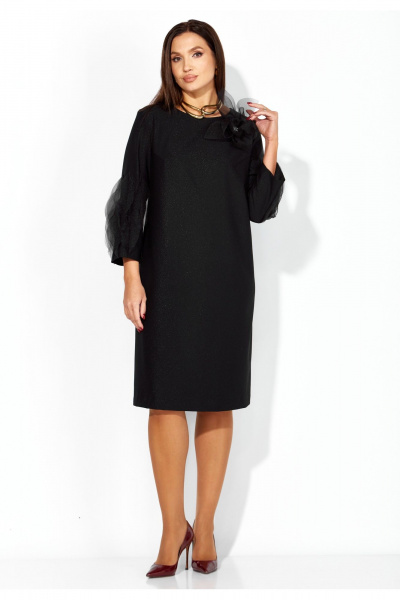 Брошь, платье TAiER 1407 черный - фото 3