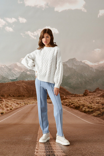 Джемпер Barbara Geratti С4606BG белый - фото 3