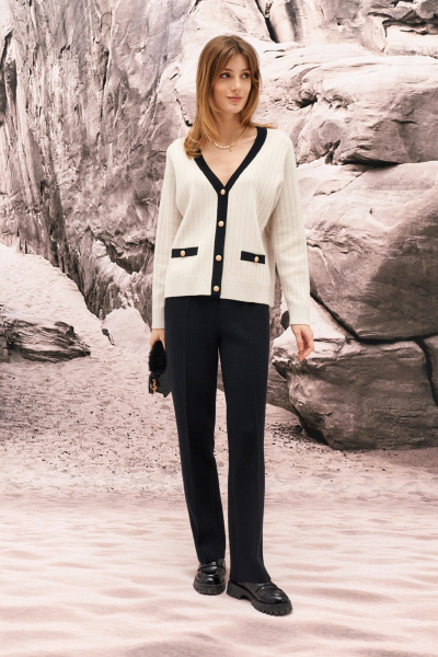 Жакет Barbara Geratti С4821BG туман/черный - фото 1