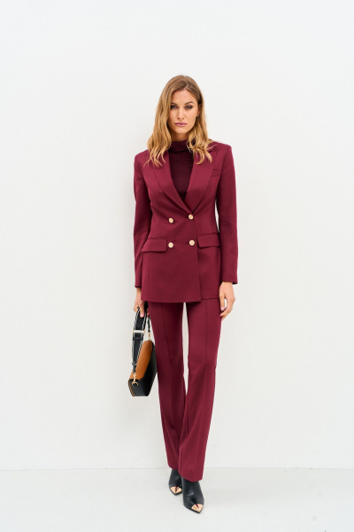 Жакет Mars design 1054 бордовый - фото 8