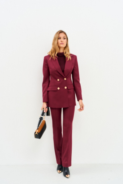 Жакет Mars design 1054 бордовый - фото 7