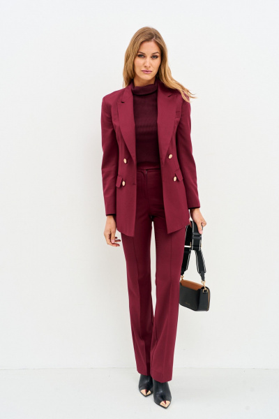 Жакет Mars design 1054 бордовый - фото 3