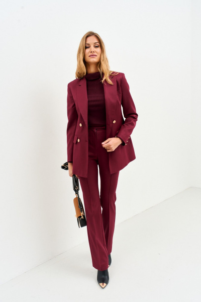 Брюки Mars design 1055 бордовый - фото 9