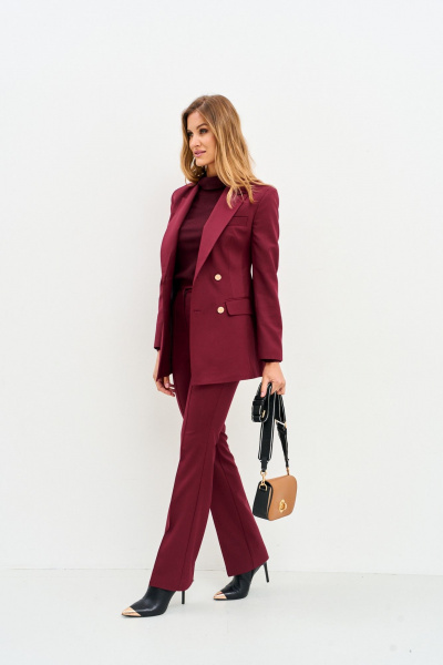 Брюки Mars design 1055 бордовый - фото 7