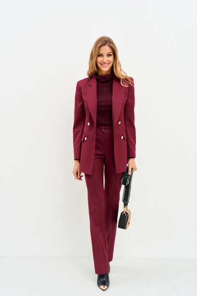 Брюки Mars design 1055 бордовый - фото 6