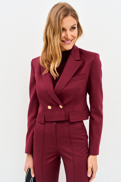 Жакет Mars design 1056 бордовый - фото 6