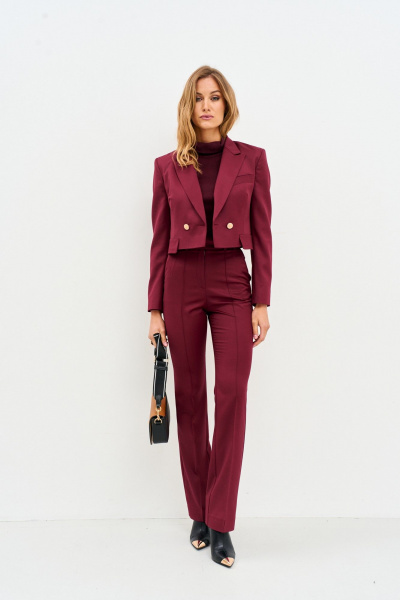 Жакет Mars design 1056 бордовый - фото 2