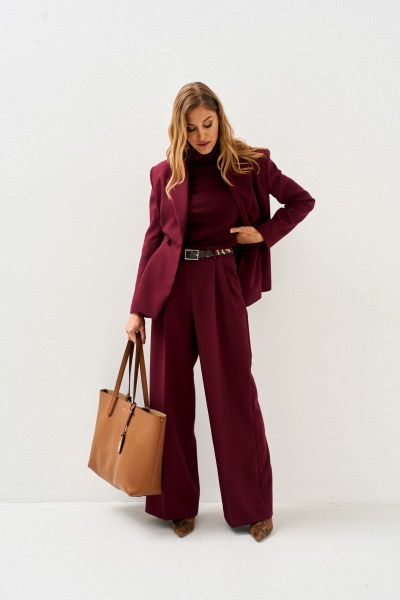 Брюки Mars design 1058 бордовый - фото 5
