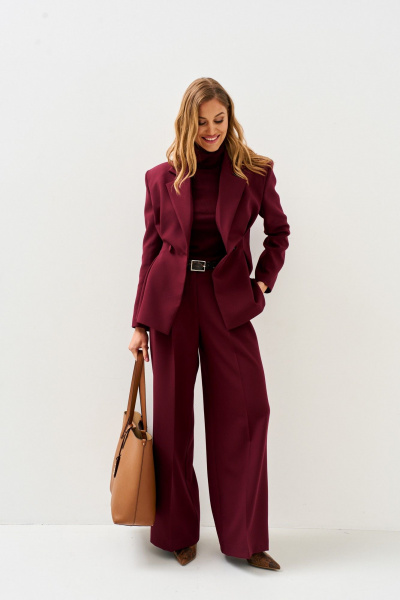 Брюки Mars design 1058 бордовый - фото 3