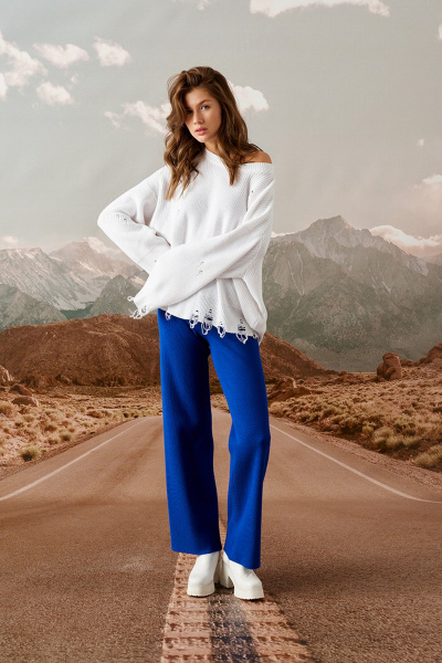 Брюки Barbara Geratti С8300BG синий - фото 1