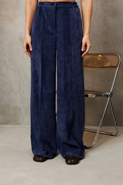 Блуза, брюки Gizart 5421 синий - фото 3