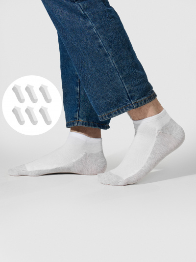 Носки Mark Formelle 104A-3091/253104A белый_меланж_3_рис.3091 - фото 6