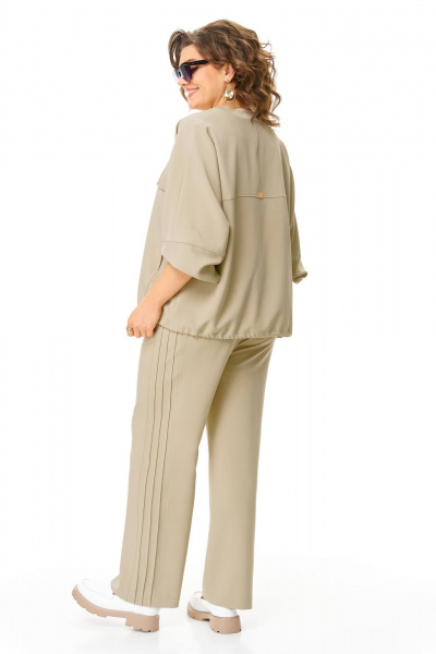 Брюки, бомбер, топ Karina deLux M-1368 бежевый - фото 6