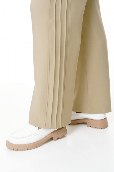 Брюки, бомбер, топ Karina deLux M-1368 бежевый - фото 4