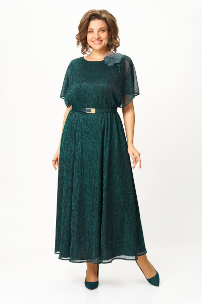 Платье Slaviaelit 561 зеленый - фото 7